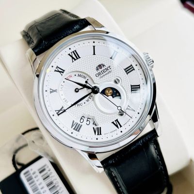 Orient Japan Sun Moon Gen 3 Silver Dail